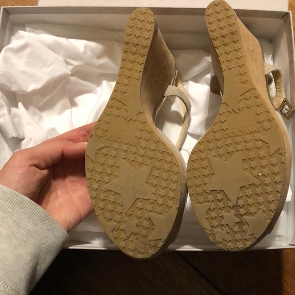 Jimmy choo suede wedges - Picture 3 of 4